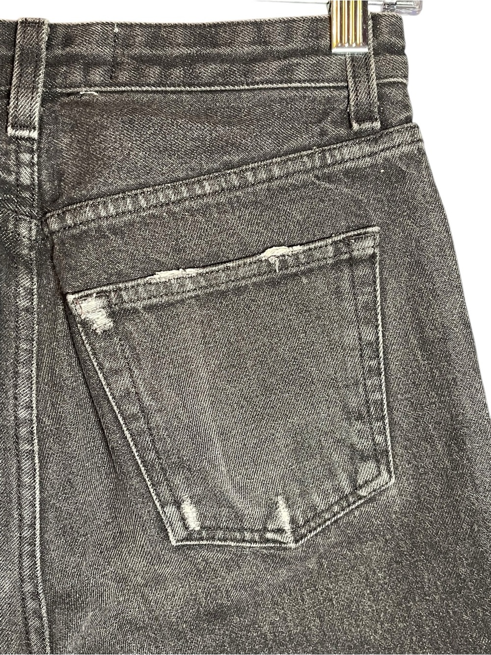 Reformation Julia‎ High Rise Cigarette Straight Leg Jeans Charcoal Size 29 - Picture 10 of 14